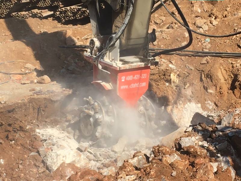 挖掘机液压铣挖头